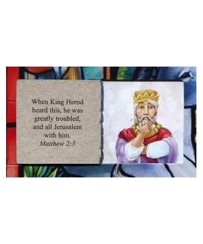 Stained Glass Holy Night Advent Calendar - C612FOWF7DZ $4.52 Advent Calendars