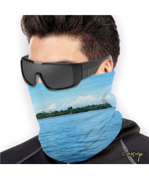 Face Mask Custom 3D Seamless Half Face Bandana Balaclava - Togean Islands Or Togian Islands in The Gulf of Tomini - Multi-Pur...