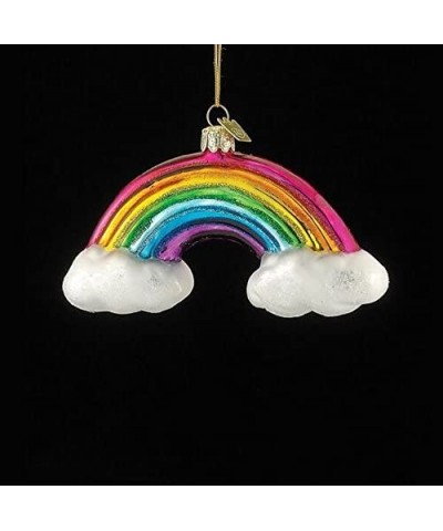Noble Gems Rainbow and Clouds Glass Christmas Ornament - C3124DY4821 $12.03 Ornaments