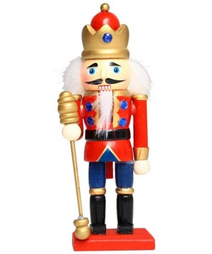 Wooden Soldier Nutcracker- 15CM Christmas Decoration Wooden Nutcracker Soldier-Traditional Christmas Wooden Nutcracker bearab...