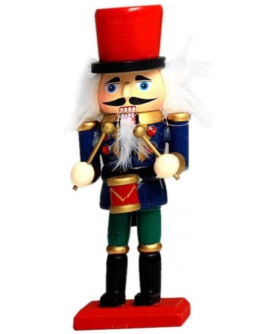 Wooden Soldier Nutcracker- 15CM Christmas Decoration Wooden Nutcracker Soldier-Traditional Christmas Wooden Nutcracker bearab...