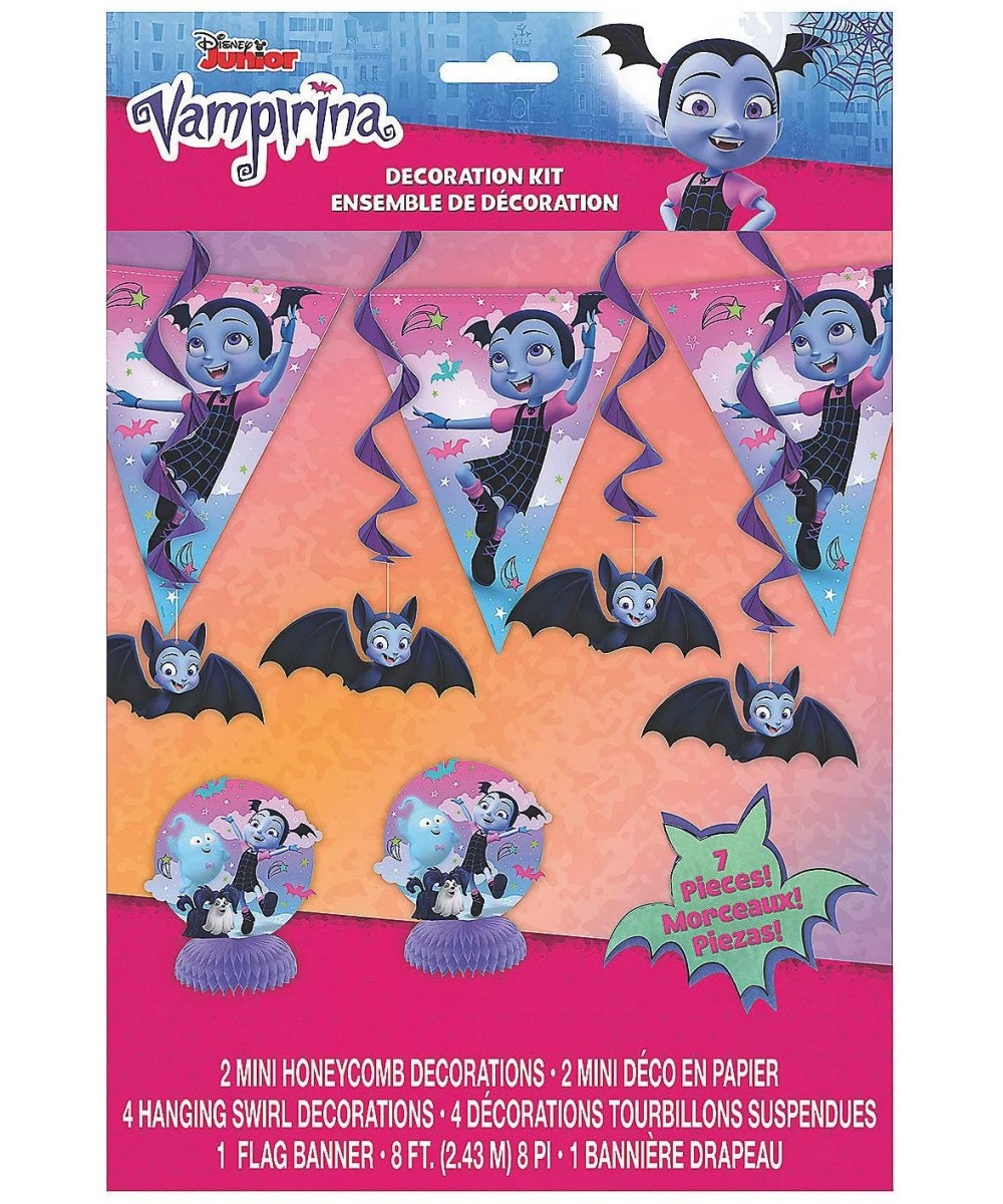 Vampirina Party Decorating Kit- 7pc - Birthday Party Supplies - CJ18SXHSWWK $15.67 Party Tableware