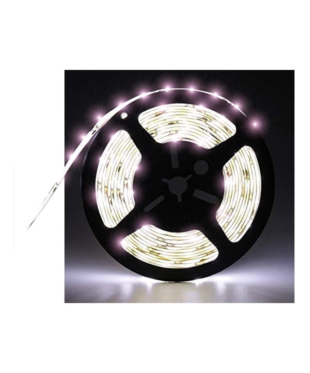 Water-Resistance IP65- 12V Waterproof Flexible LED Strip Light- 16.4ft/5m Cuttable LED Light Strips- 300 Units 3528 LEDs Ligh...