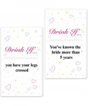 30 Drink If Bachelorette Party Game Cards- Girls Night Out Activity- Bridal Shower Party Game Cards-Bachelorette Party Ideas ...