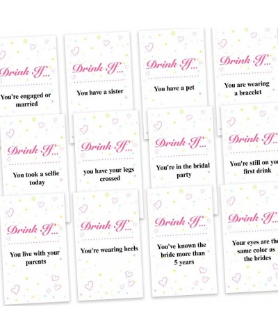 30 Drink If Bachelorette Party Game Cards- Girls Night Out Activity- Bridal Shower Party Game Cards-Bachelorette Party Ideas ...