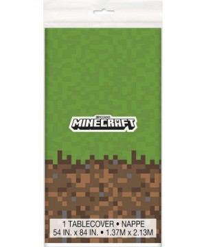 Minecraft Themed Party Decorations - Includes Party Banner-Tablecloth and Ten 12" Balloons. - C518TAGGD4T $10.22 Party Packs