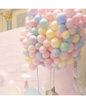 100pcs Pastel Latex Balloons 10 Inches Assorted Macaron Candy Colored Latex Party Balloons for Wedding Graduation Kids Birthd...