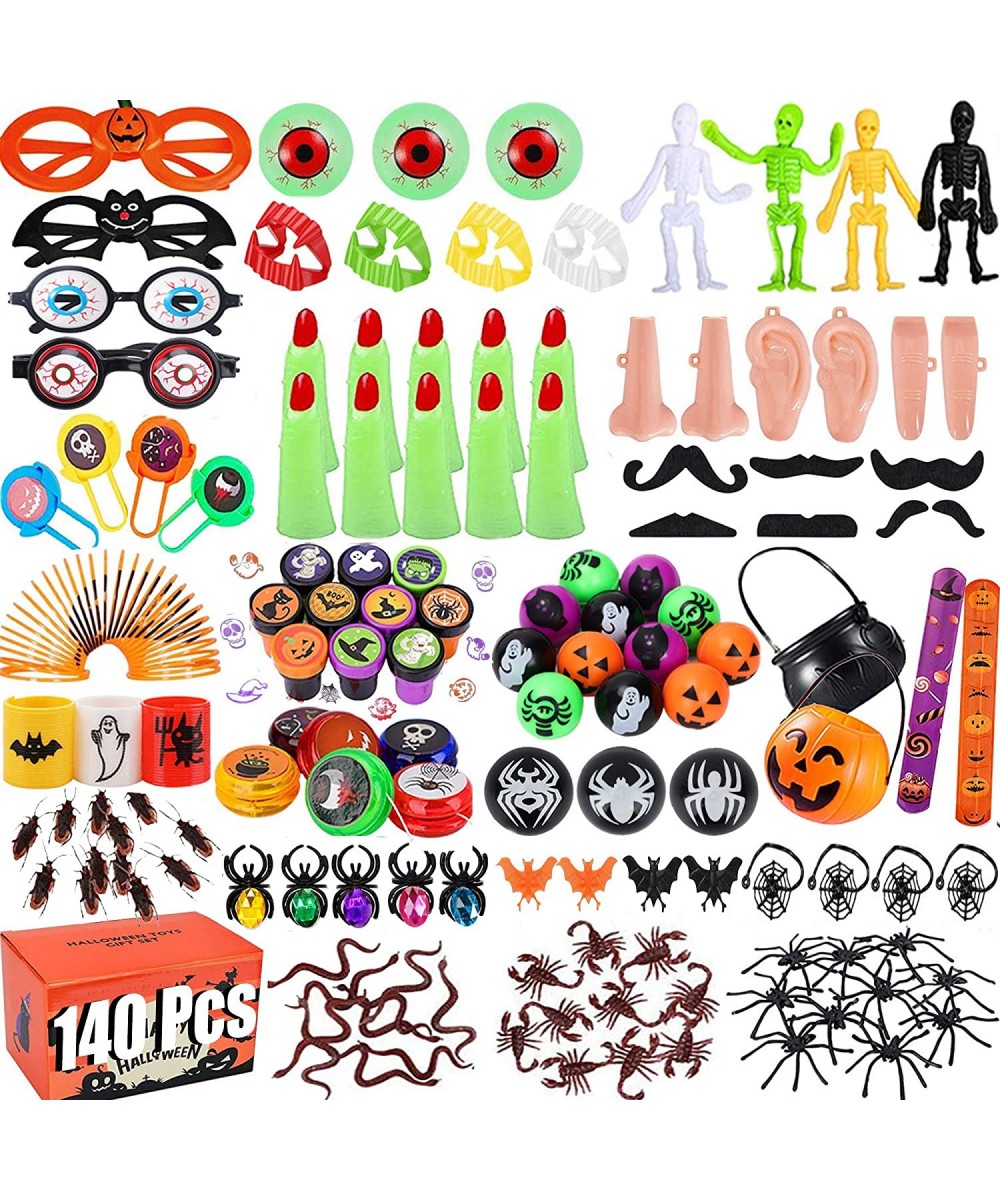 140 Pcs Halloween Party Favors- Novelty Halloween Toys for Halloween Decoration- Halloween Party- Trick or Treat- Carnival Pr...