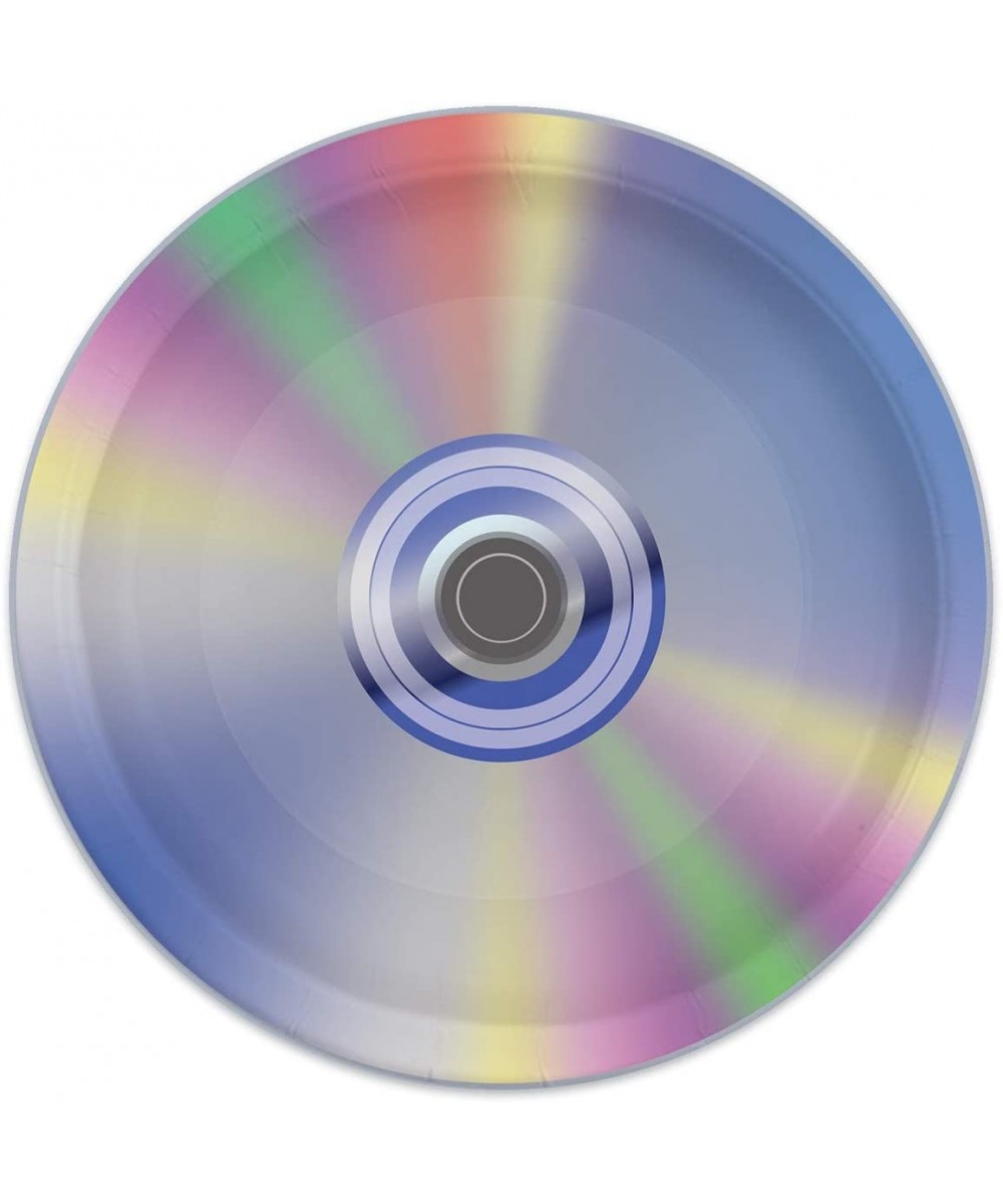 90s CD Plates - 9 inches - 24 ct - CT18OMI8AEN $12.70 Party Packs