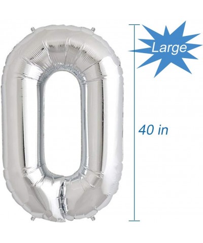 Silver Number 20 Balloon- 40 inch - Silver Number 20 - CQ18I4I8GI9 $7.08 Balloons