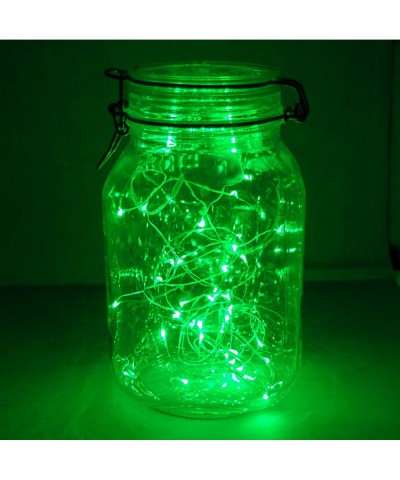 2 Count Battery Operated Submersible Mini String Lights (80 Lights)- Green - Green - CK12I7QA4GJ $11.50 Outdoor String Lights