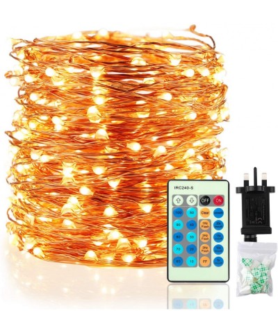 99FT/30M 300 LED Fairy Lights- Waterproof Copper Wire String Lights with Remote Control- Dimmable Christmas Decorative Lights...