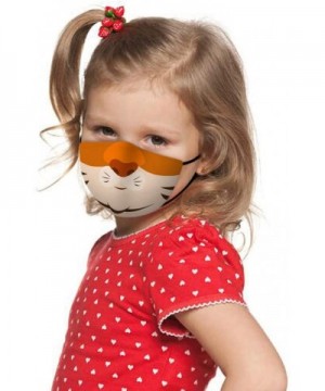 9PCS Kids Reusable Face_Mask Breathable Cartoon Pattern Washable Cotton Face Bandanas for Children - P - CR19H5SX8C7 $13.42 B...