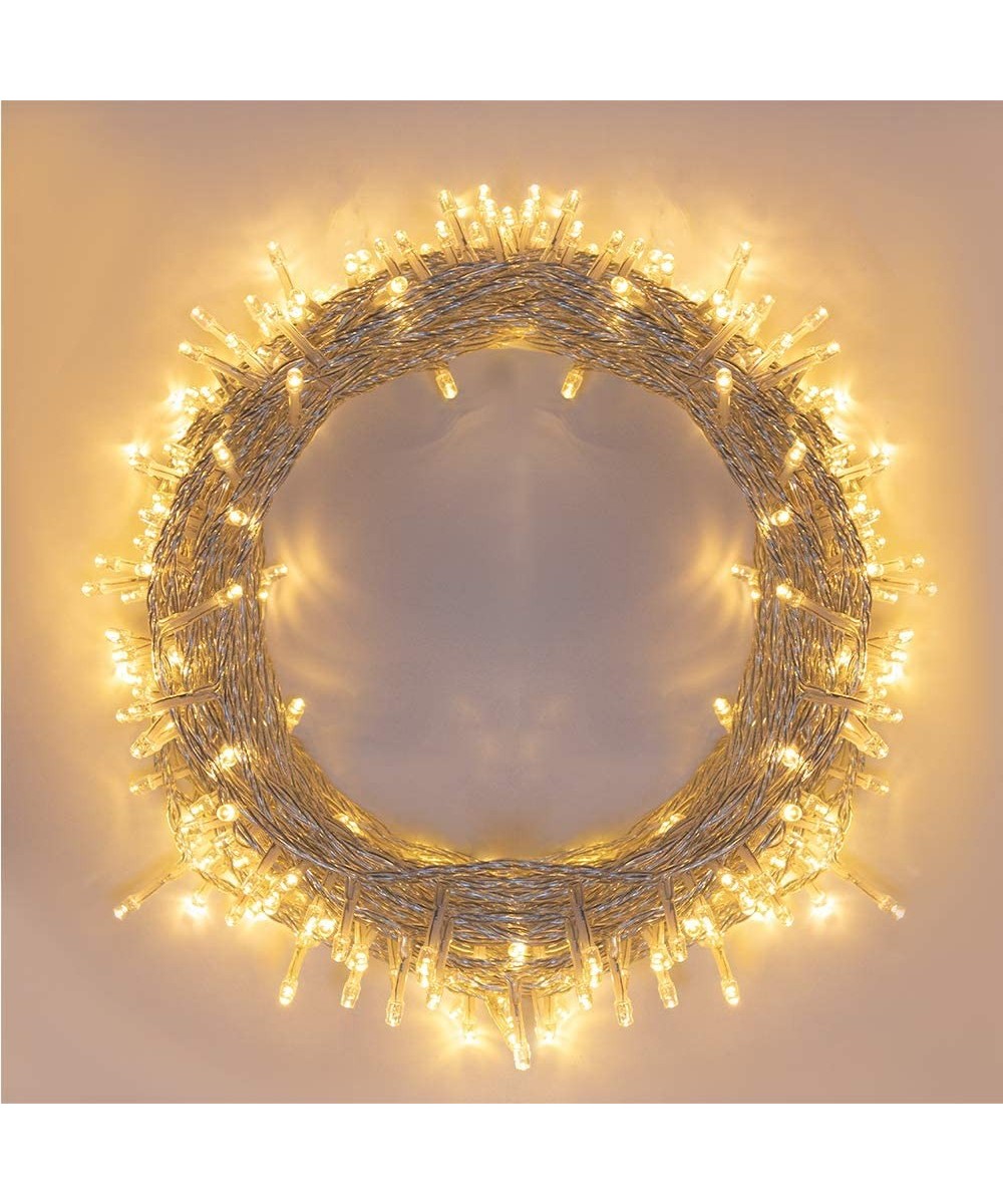 320LEDs Christmas String Lights- 35m/115ft 8 Modes Memory Function End-to-End Extendable Plug in Waterproof Indoor/Outdoor Fa...