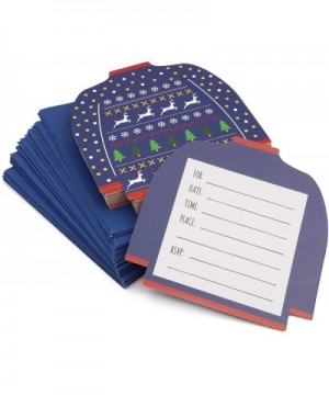 Ugly Sweater Holiday Party Invitations with Envelopes (36-Pack) - CH18TXIMA2W $7.94 Invitations