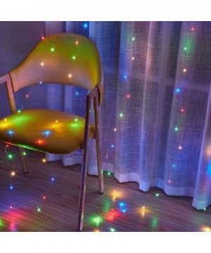 Led Curtain String Lights USB with Remote for Bedroom Wedding (Multi Color) - Multicolor - CV193HCNKRA $7.76 Indoor String Li...