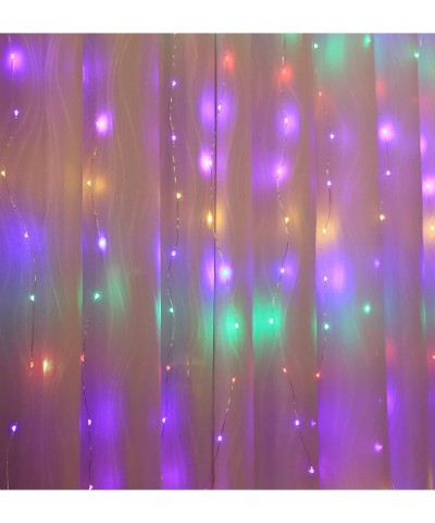 Led Curtain String Lights USB with Remote for Bedroom Wedding (Multi Color) - Multicolor - CV193HCNKRA $7.76 Indoor String Li...