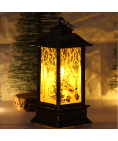 1 pcs Christmas Candle with LED Tea Light Candles for Christmas Decoration Part Outdoor Lanterns Solar Hanging Lights Patio L...