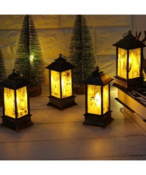 1 pcs Christmas Candle with LED Tea Light Candles for Christmas Decoration Part Outdoor Lanterns Solar Hanging Lights Patio L...