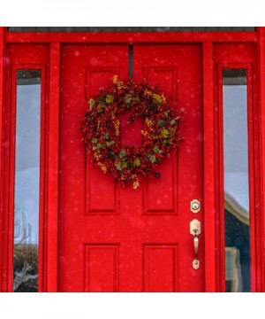 6 Packs Christmas Wreath Hanger Metal Wreath Hook Black Wreath Hangers for Front Door Decoration (12 Inch) - CT18ZIGR3RX $12....