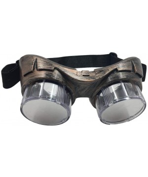 LED Flashing Glasses Vintage Goggles - Colorful Light Up Party Favors for Halloween Christmas Birthday Rave (bronze) - Bronze...