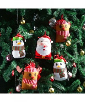 6PCS Large Christmas Candy Bags Gift Treat Bags for Favors and Decorations- Super Cute Santa Claus- Deer- Penguin - CX18UAEWU...