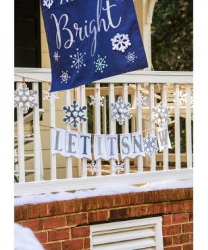 Let It Snow Seasonal Décor Banner - Let It Snow Seasonal - CS18DUUEXXR $22.02 Garlands