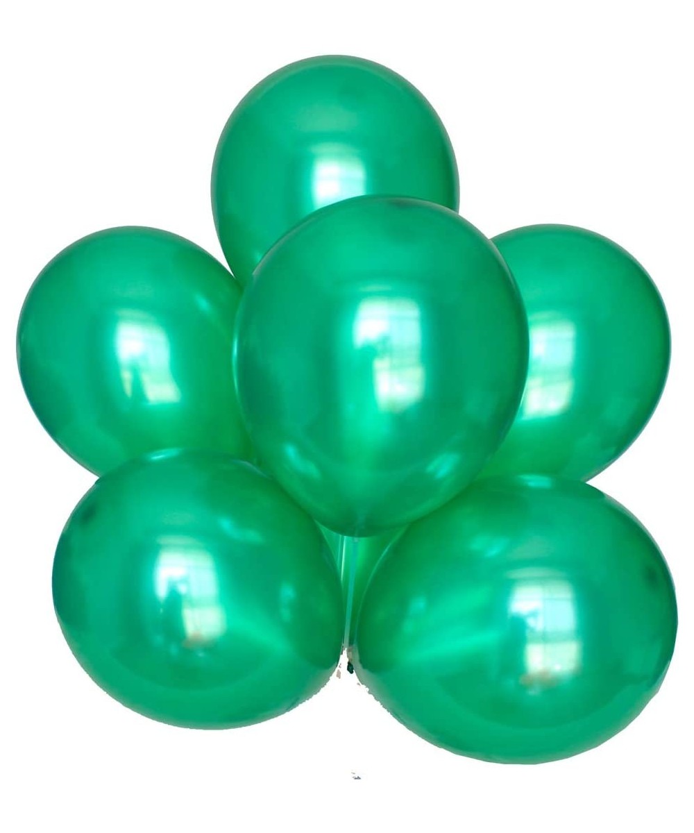 Balloon 12 inch Green Color Pearlized/Metallic Balloon for Party Decoration- 100 Pieces Packing (Gree) - Green - C4196Z0KHHK ...