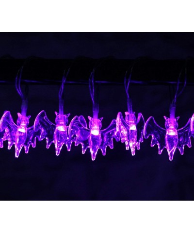 Halloween LED Fairy String Lights- 20 LED Blue Bat Lights Halloween Christmas Decoration Lights(Blue Bat) - Blue Bat - CM18IE...