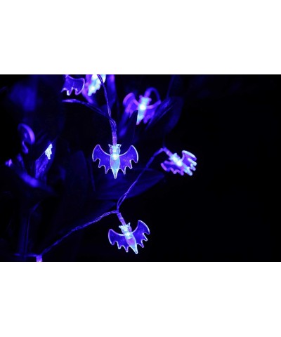 Halloween LED Fairy String Lights- 20 LED Blue Bat Lights Halloween Christmas Decoration Lights(Blue Bat) - Blue Bat - CM18IE...