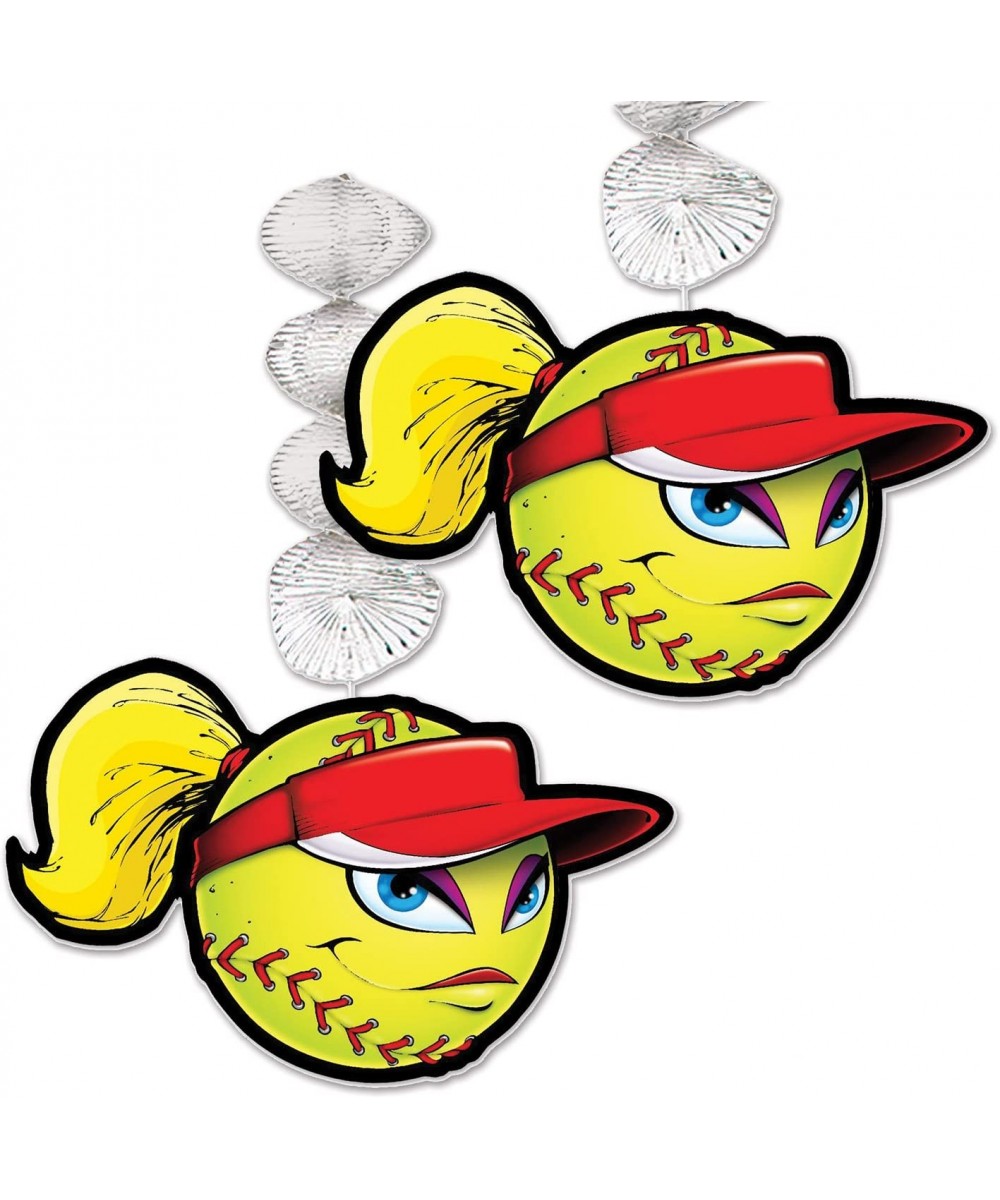 Softball Whirls-Multicolored-one size - CQ12NZCM9JJ $5.07 Favors