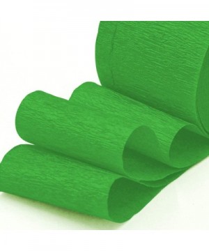 8 Rolls Green Crepe Paper Streamers- Wedding Birthday Baby Shower Party Decoration- Rainbow DIY Supplies- Living Room Bedroom...