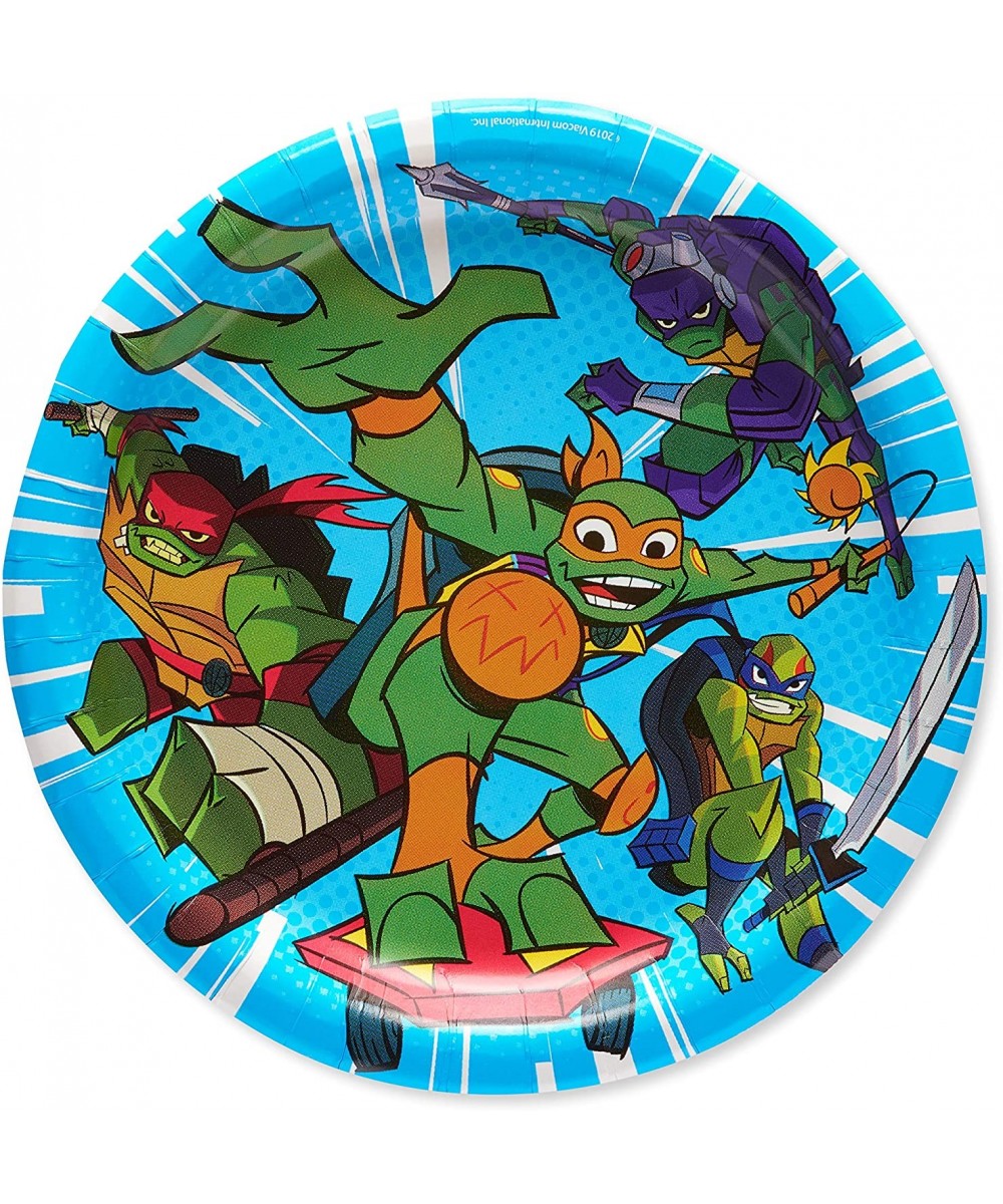 Teenage Mutant Ninja Turtles (TMNT) Party Supplies- Birthday Party Banner - Paper Dessert Plates - CW18U6QQUZG $5.76 Tableware