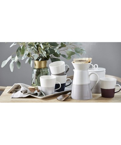 Coffee Studio 40032948 Mug Grande Mixed Set of 4- Porcelain- 18.9 oz. - Mixed - CA18EI8LHSL $43.49 Tableware