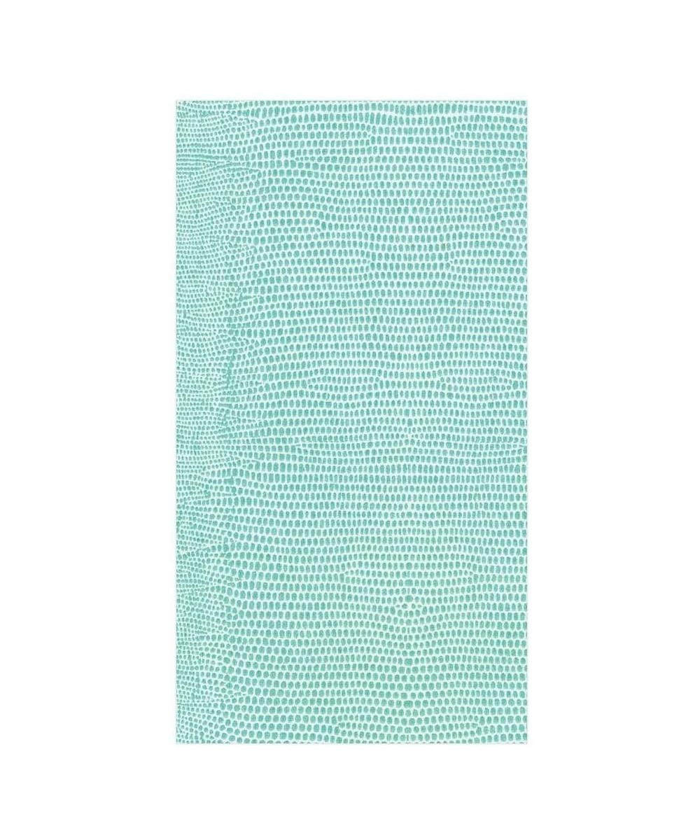 Turquoise- Lizard Paper Linen Guest Towel Napkins- 12 Per Package - Turquoise - C0115PTY62B $8.46 Tableware