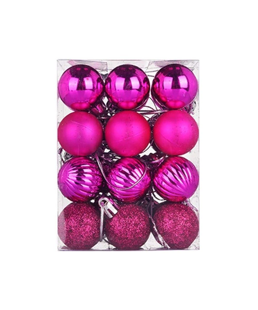 Christmas Balls Ornaments 6/24Pcs for Xmas Christmas Tree Ball Christmas Tree Ornaments Hanging Ball for Holiday Wedding Chri...