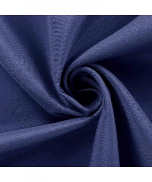 50 pcs 17-Inch Navy Blue Polyester Luncheon Napkins - for Wedding Party Reception Events Restaurant Kitchen Home - Navy Blue ...