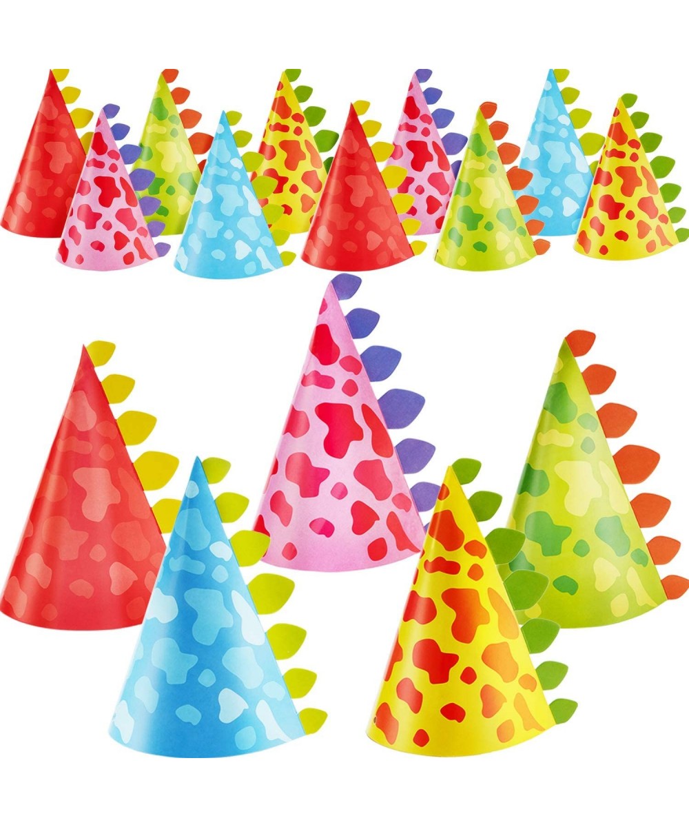 20 Pieces Dinosaur Party Hats Cone Dinosaur Birthday Party Hats for Kids Birthday Party Supplies- 5 Styles - C41947D4HMH $7.3...