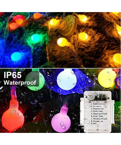 Easter Decoration-Easter LED String Lights Indoor Outdoor- 32.8ft 100 LED Waterproof Ball Lights- Starry Fairy String Lights ...