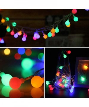 Easter Decoration-Easter LED String Lights Indoor Outdoor- 32.8ft 100 LED Waterproof Ball Lights- Starry Fairy String Lights ...