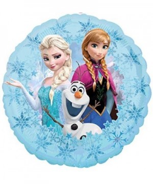 Frozen Party Supplies 4th Birthday Balloon Bouquet Decorations Elsa- Anna and Olaf Let It Snow - CA19H44HZG0 $18.56 Balloons
