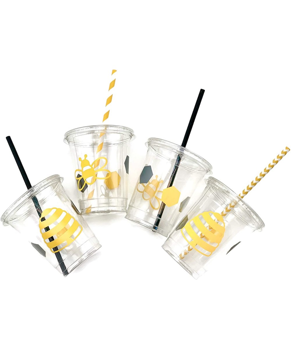Bee Baby Shower or Birthday Party Disposable Cups (12 Set) - CV18YEDQT9W $18.60 Tableware