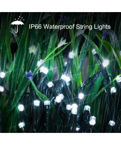 Outdoor Solar Christmas String Lights with 8 Lighting Modes- 72 Feet 200LED Waterproof Solar Powered Lights for Indoor Outsid...