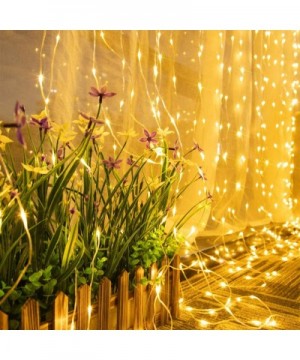 300 LED Curtain Lights Remote Control 8 Lighting Modes&Timer 9.8FT&9.8FT Twinkle Fairy Lights Decorative Lights for Christmas...