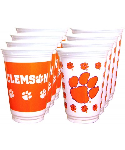 Clemson Tigers Party Supplies for 16 Guests - 48 pieces - CQ186QH7YX5 $21.67 Party Packs