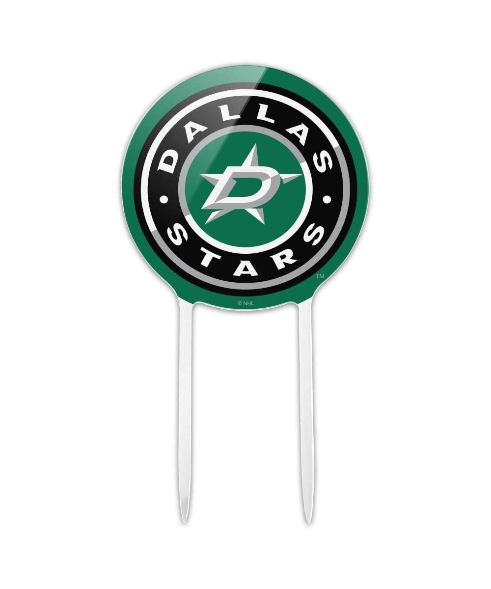 Acrylic NHL Dallas Stars Logo Cake Topper Party Decoration for Wedding Anniversary Birthday Graduation - C31962U9SQ6 $7.38 Ca...