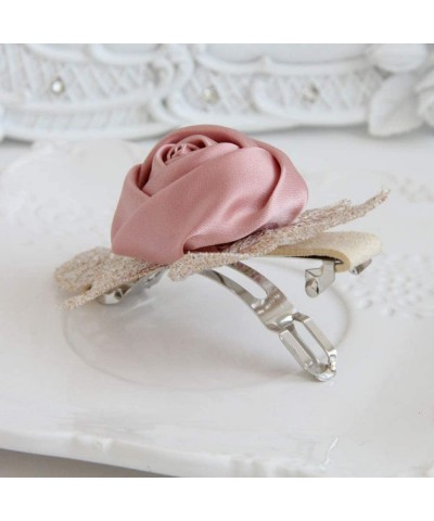 Accessories Hairpin Roses Sensation Jewelry Girlfriends Gifts Party Wedding-Pink-One Size - C418LGN0ZTY $16.87 Swags