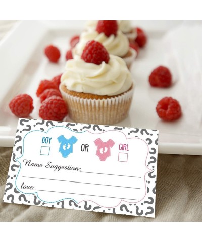 50 Gender Reveal Party Voting Cards - Boy or Girl- Gender Reveal Vote Cards- Baby Shower Game Card- Gender Reveal Party Suppl...