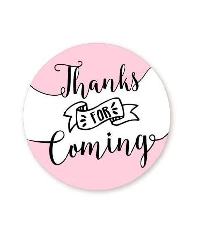 Thank You Stickers - Thanks for Coming Stickers - 1.67"- 48 Round Thank You Labels - Wedding Thank You Stickers - Baby Shower...