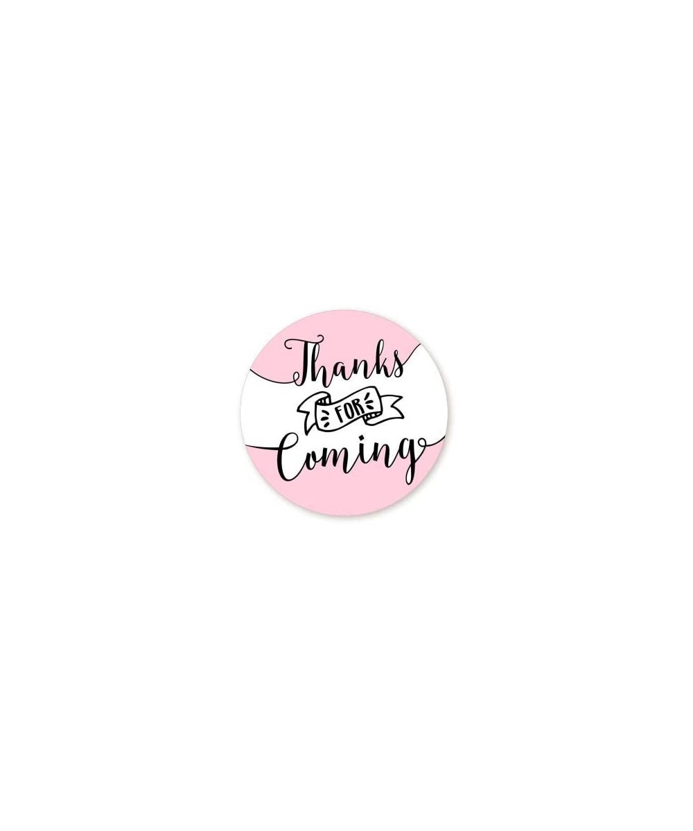 Thank You Stickers - Thanks for Coming Stickers - 1.67"- 48 Round Thank You Labels - Wedding Thank You Stickers - Baby Shower...